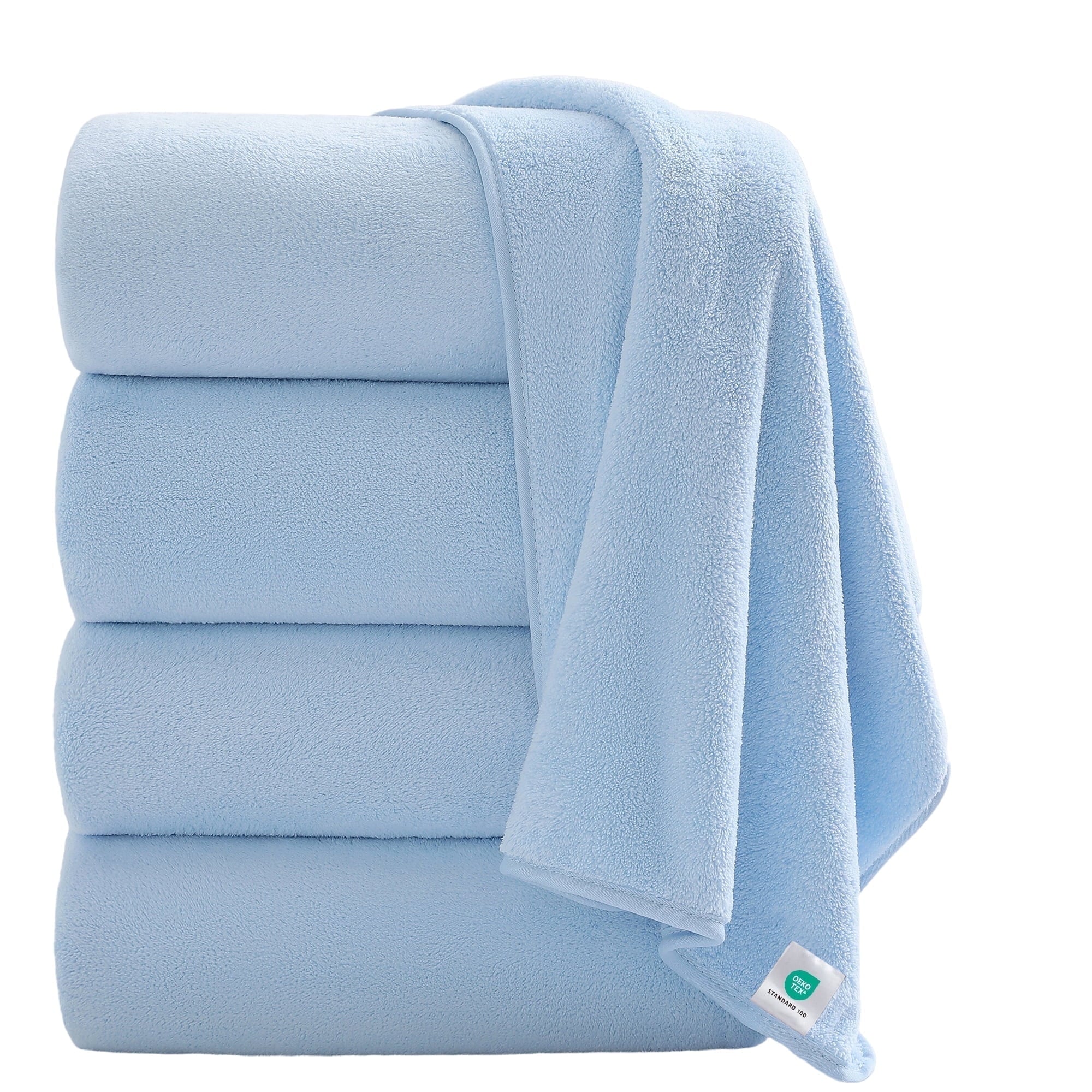 Jessy Home 4 Pack Oversized Bath Sheet Towels 700 Gs