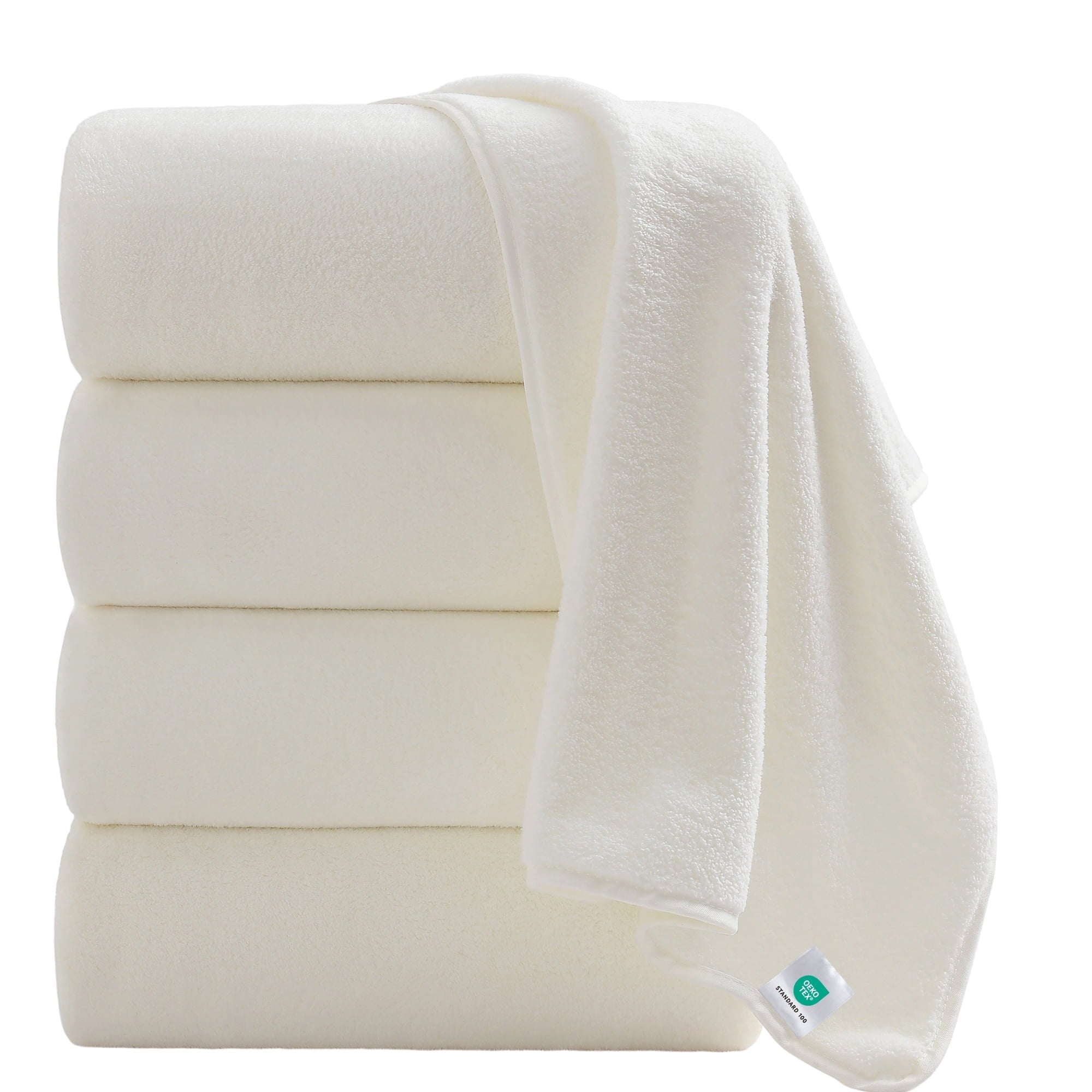 Jessy Home 4 Pack Oversized Bath Sheet Towels 700 Gs