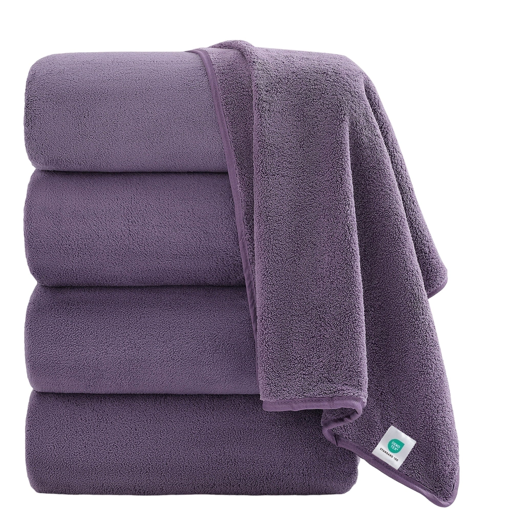 Jessy Home 4 Pack Oversized Bath Sheet Towels 700 Gs