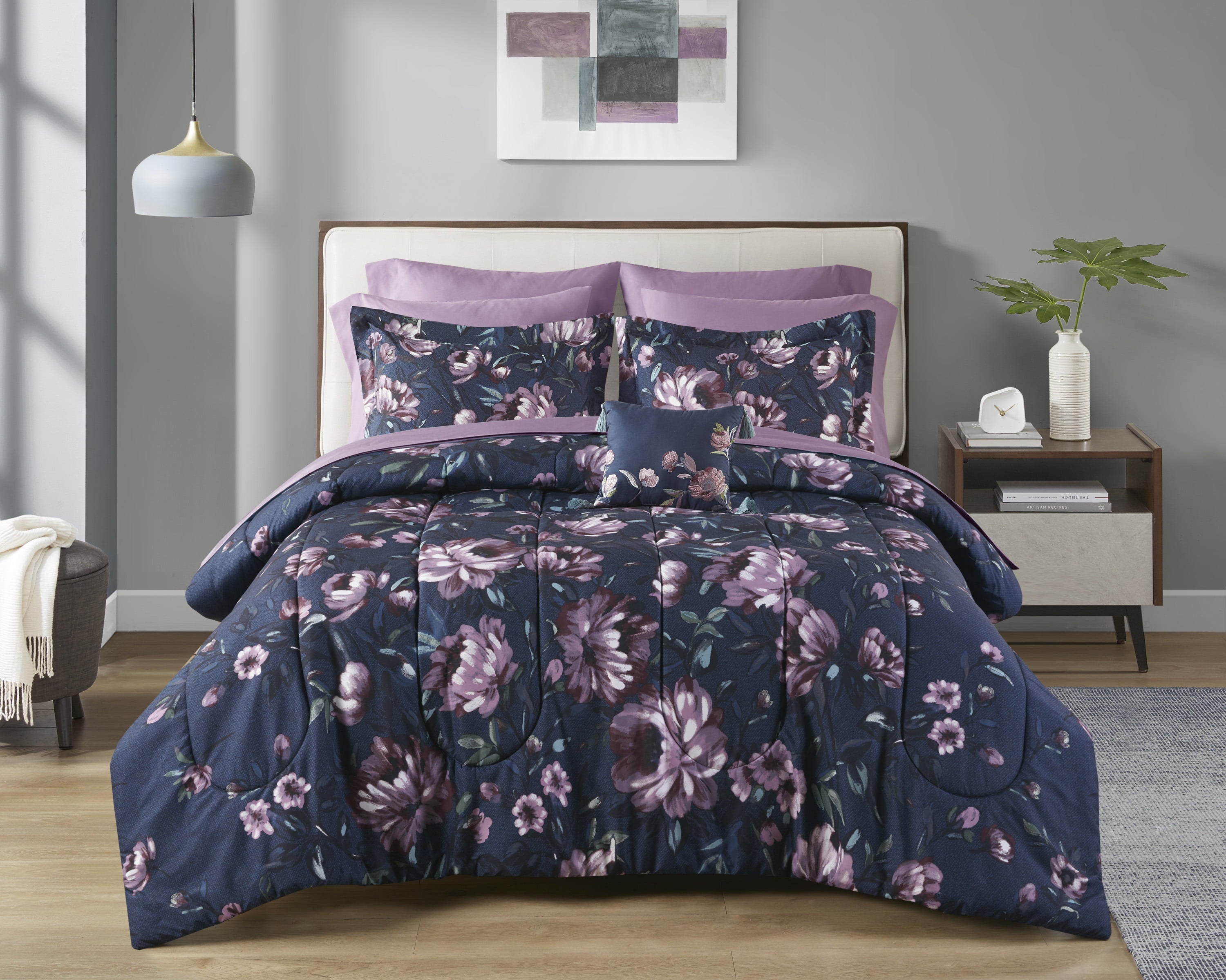 Mainstays All In One Reversible Comforter And Sheet