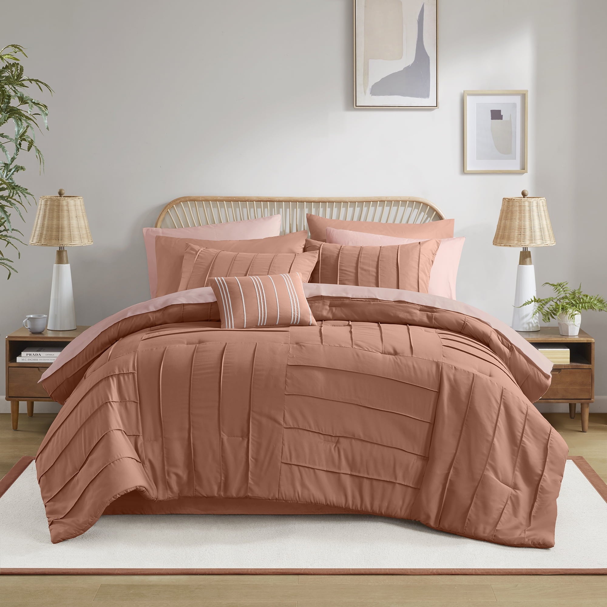 Mainstays All In One Reversible Comforter And Sheet