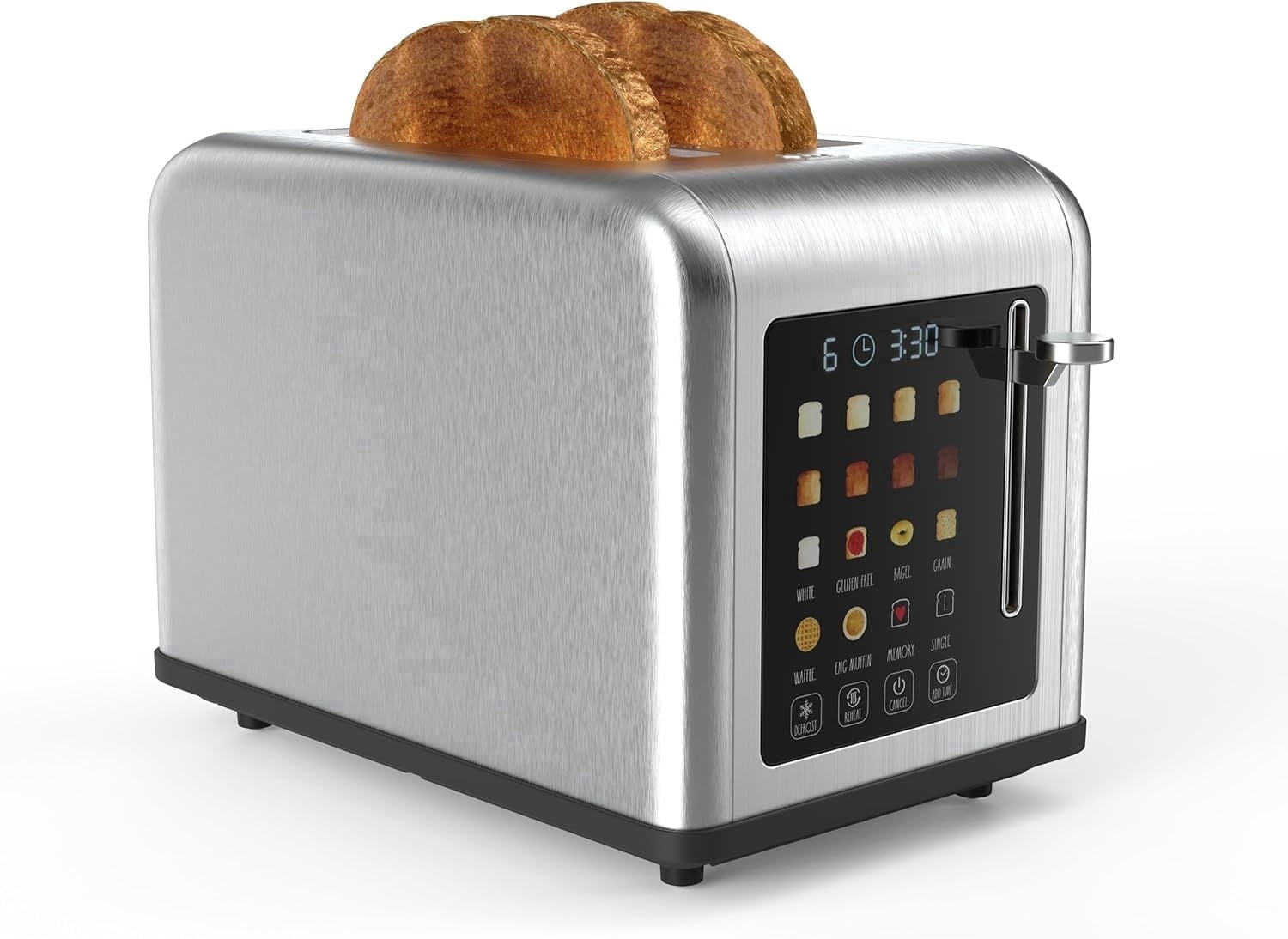 Rae Dunn Toaster Digital Retro Stainless Steel With