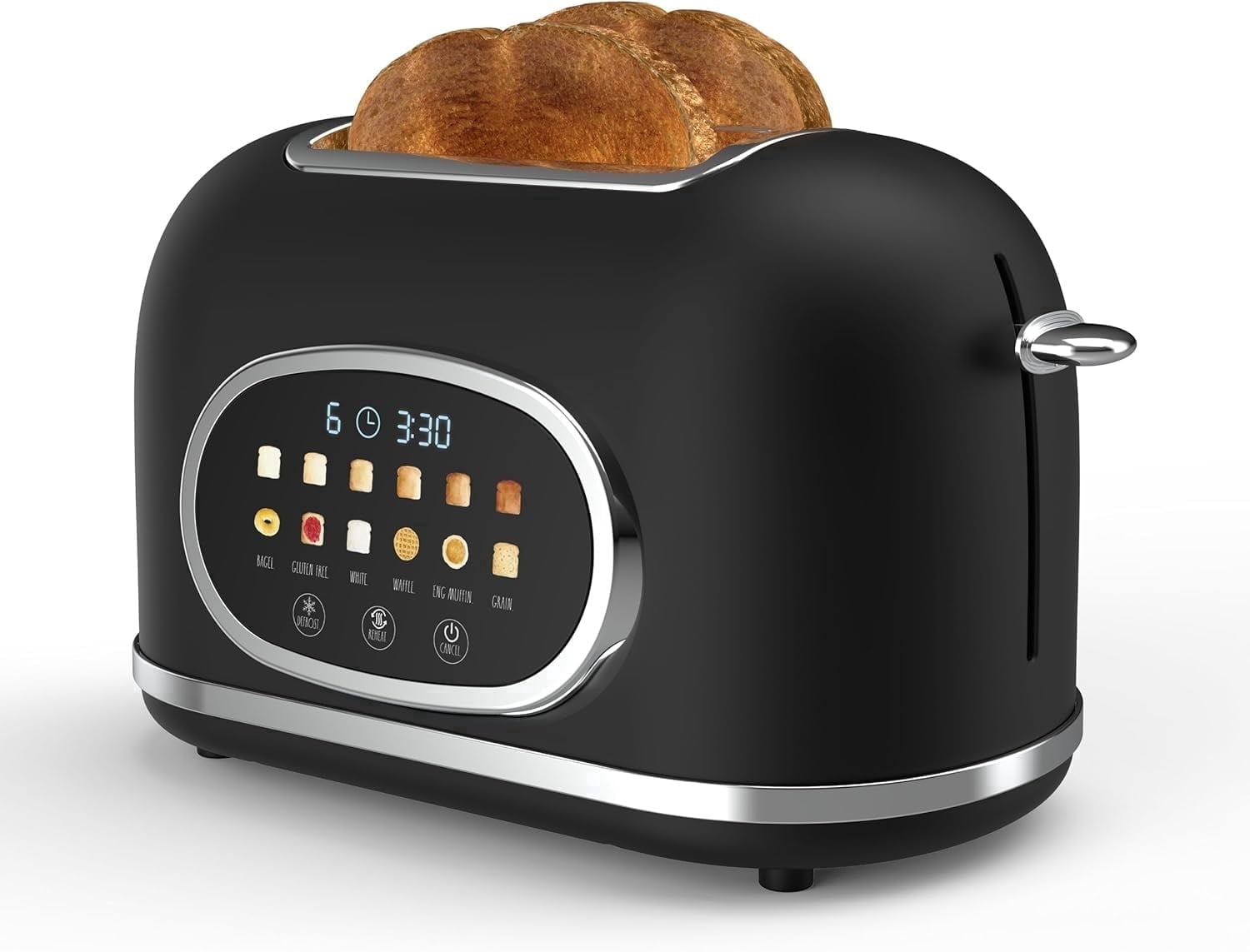 Rae Dunn Toaster Digital Retro Stainless Steel With