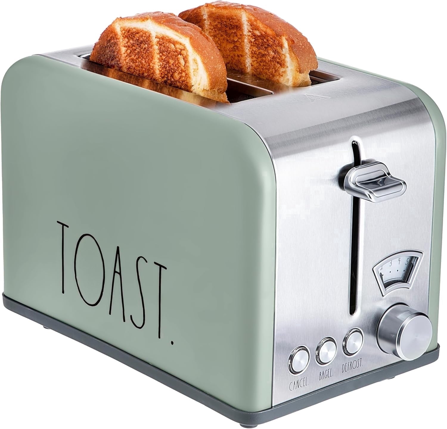 Rae Dunn Toaster Digital Retro Stainless Steel With