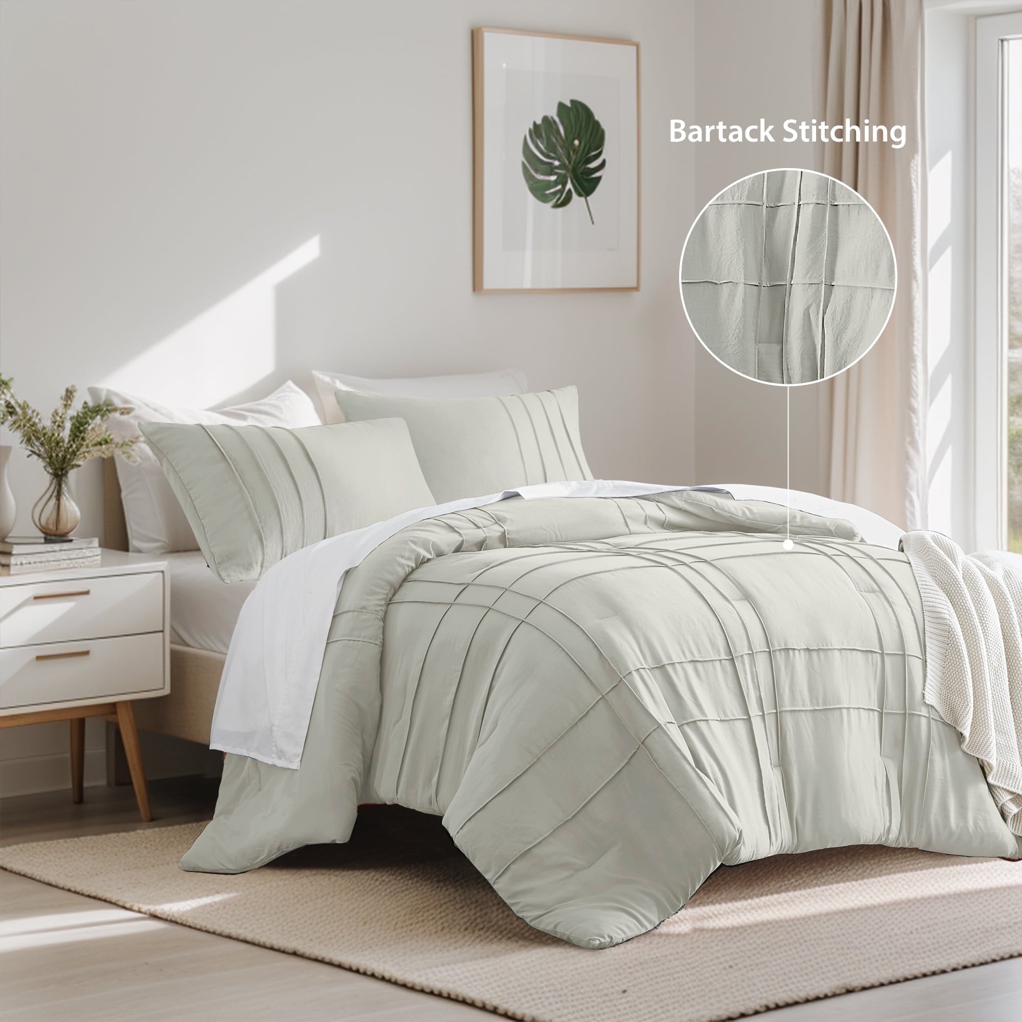 Regency Heights Queen Comforter Set Boho 3 Piece Pin