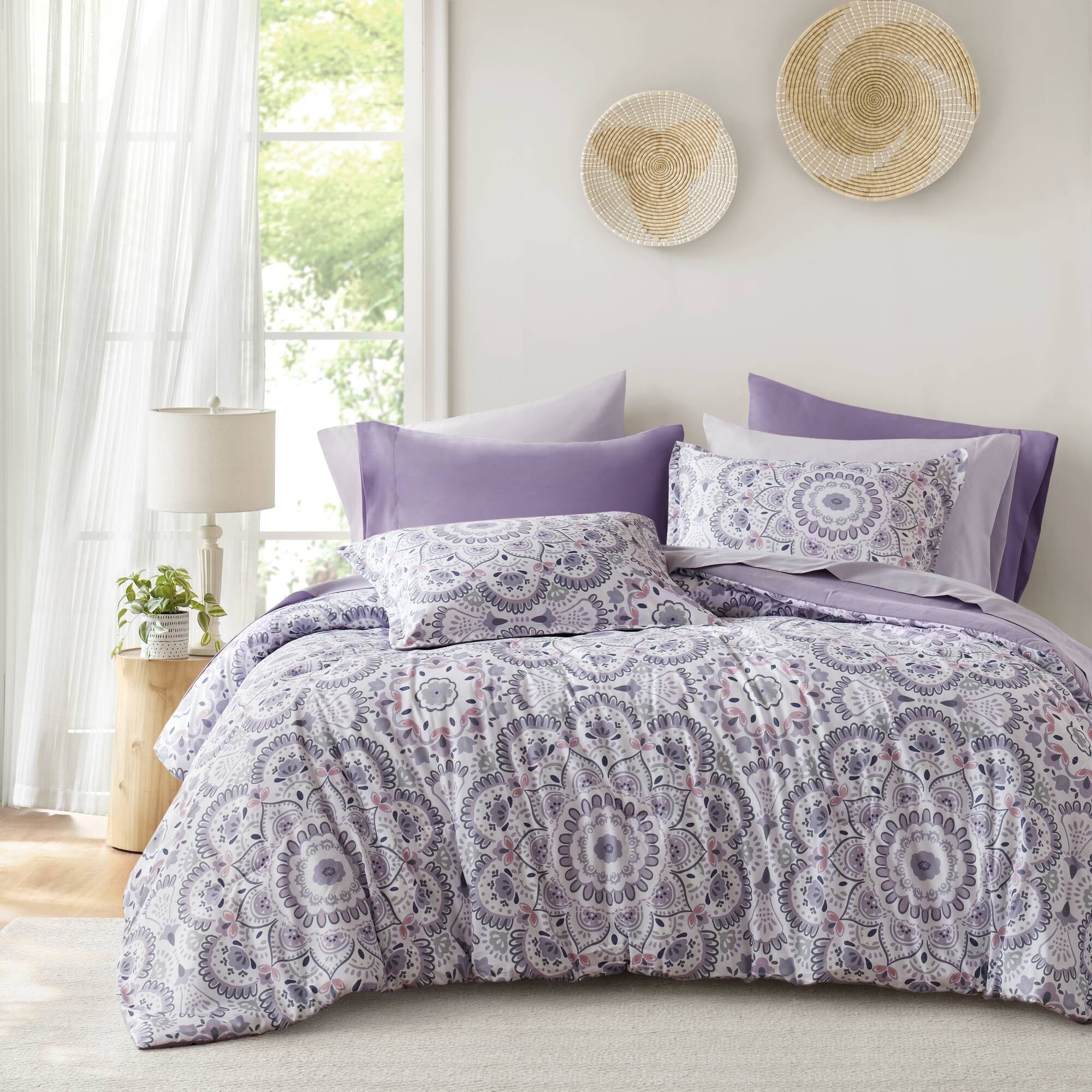 Regency Heights Queen Size Comforter Set 9 Piece Bed