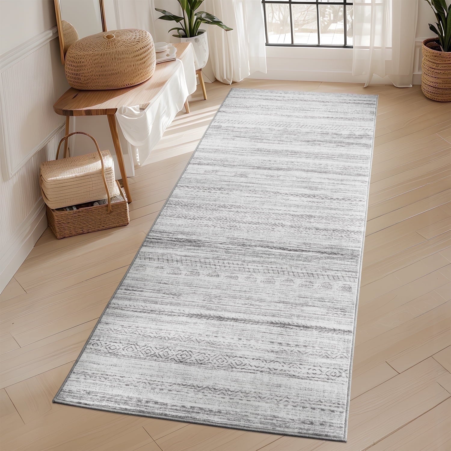 Vunate 5'X7' Area Rugs For Living Room Washable Rugs