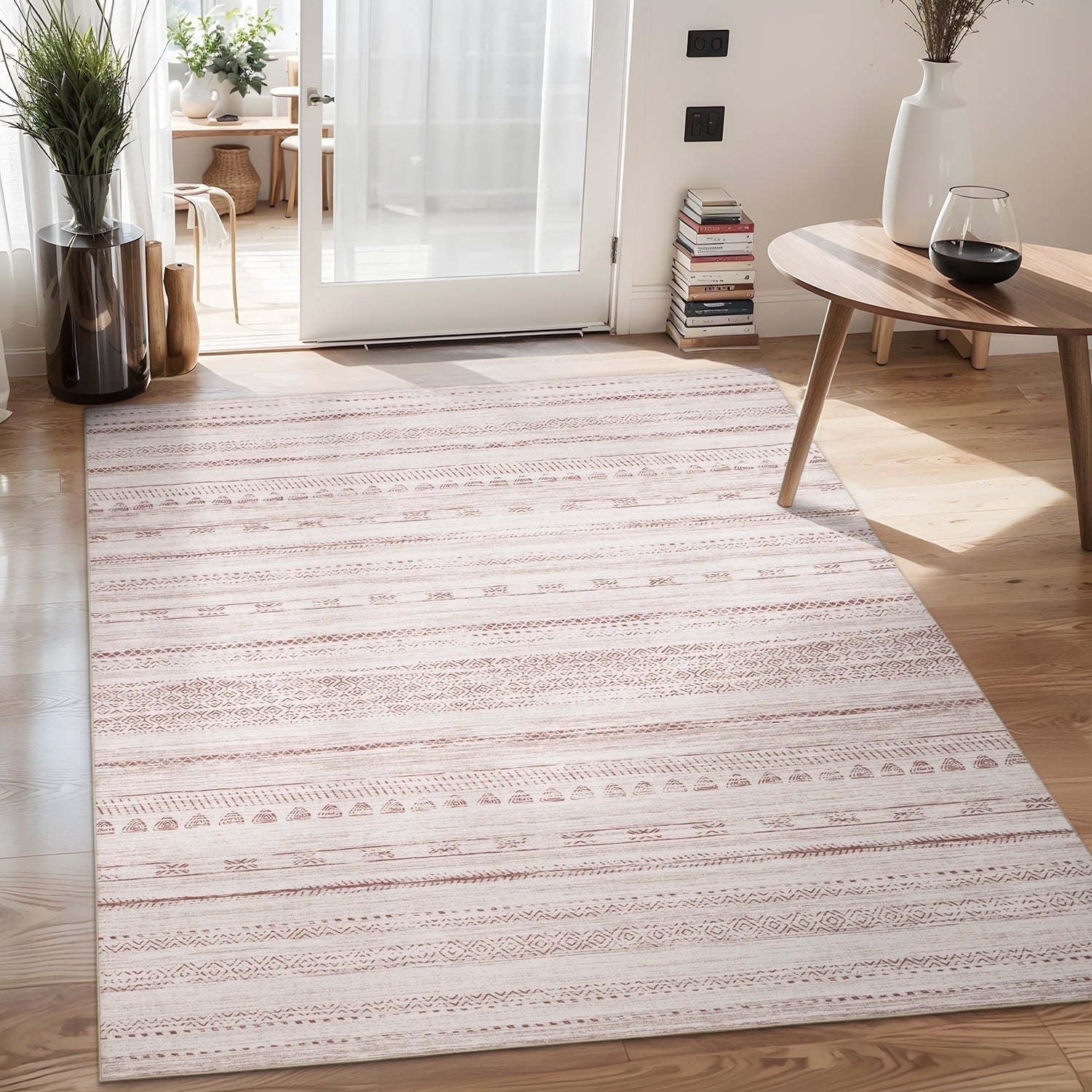 Vunate 5'X7' Area Rugs For Living Room Washable Rugs