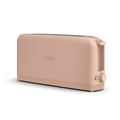 June bella 2-Slice Slim Toaster with Extra Long Slot, 6 Setting Shade Control with Reheat & Cancel Buttons, Oatmilk
